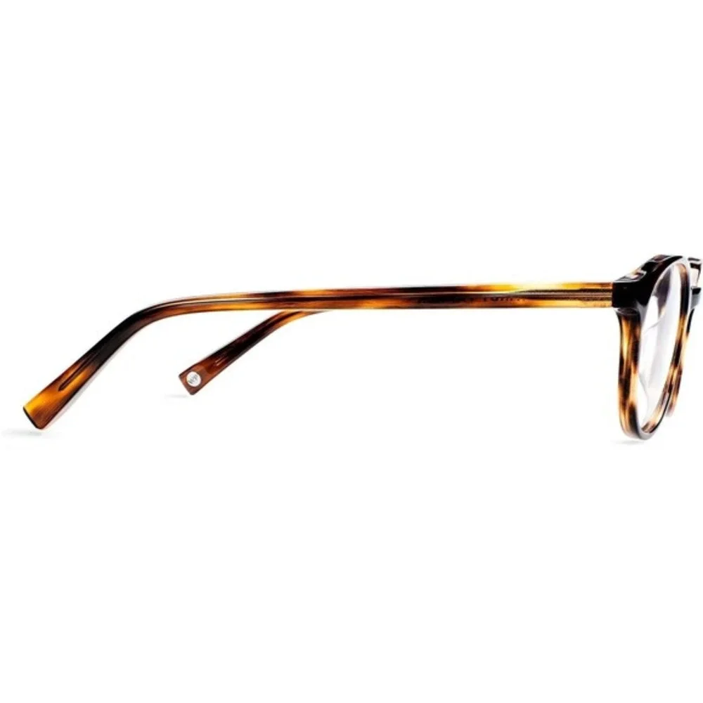 Warby Parker Watts Round Tortoise Shell‎ Sugar Maple Optical Eyeglasses Unisex